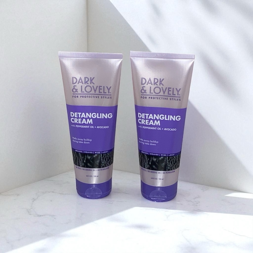 Dark & Lovely Detangling Cream Peppermint Oil Avocado 12.8 fl oz (Set of 2) New